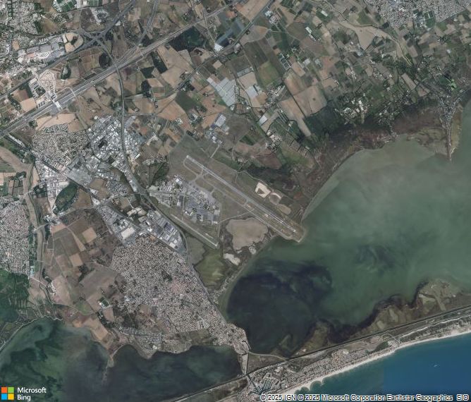 Взлётно-посадочная полоса Montpellier Mediterranee Airport