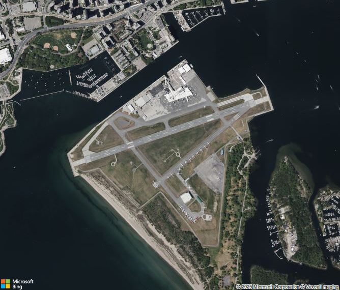 Взлётно-посадочная полоса Toronto City Billy Bishop Airport