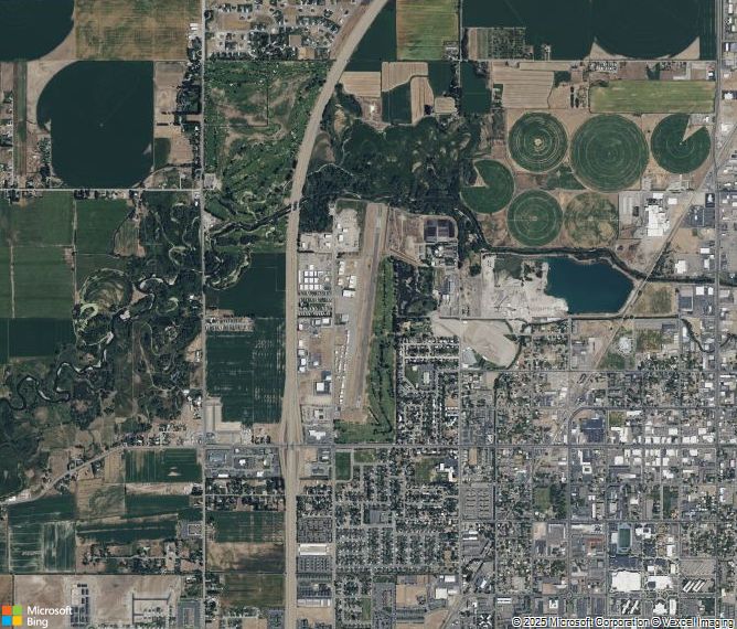 Взлётно-посадочная полоса Rexburg Madison County Airport