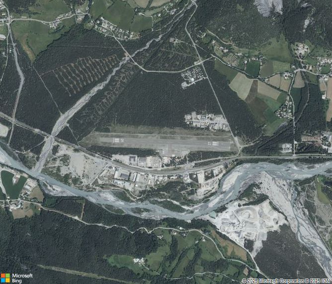 Взлётно-посадочная полоса Barcelonnette Saint Pons Airport