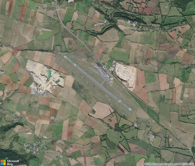 Взлётно-посадочная полоса Rodez Aveyron Airport