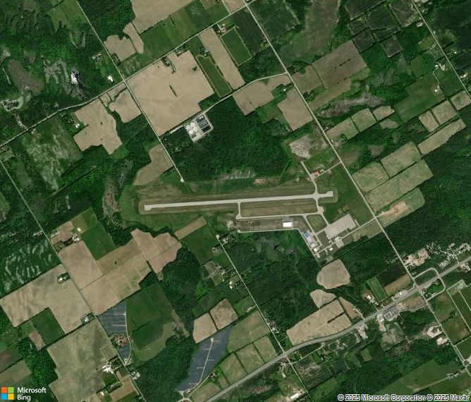 Взлётно-посадочная полоса Barrie Lake Simcoe Regional Airport