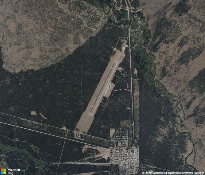 Взлётно-посадочная полоса West Yellowstone Airport