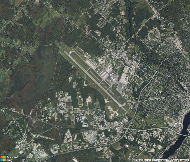 Взлётно-посадочная полоса Bangor International Airport