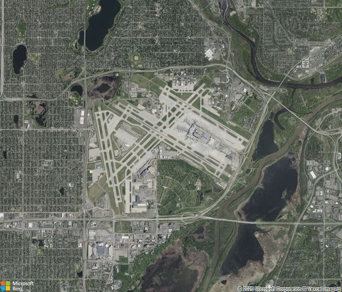 Взлётно-посадочная полоса Minneapolis Saint Paul International Airport