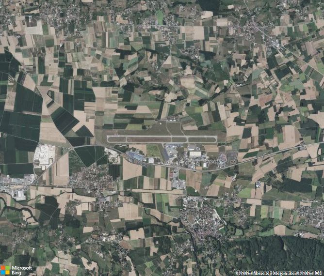 Взлётно-посадочная полоса Grenoble Isere Airport