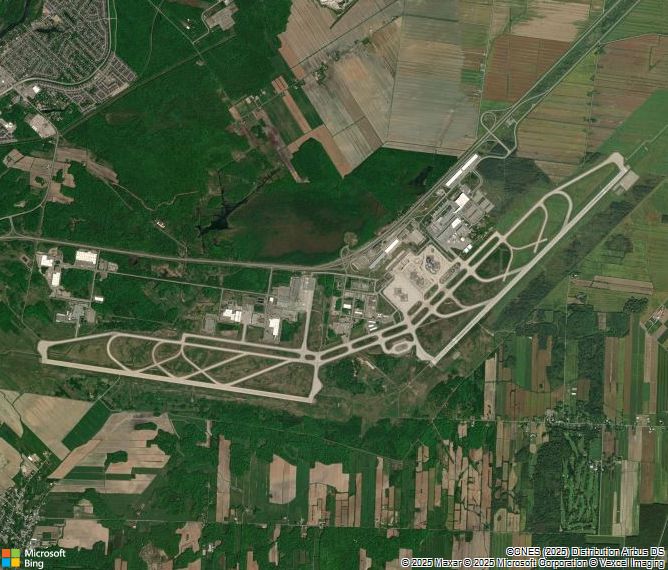 Взлётно-посадочная полоса Montreal Mirabel International Airport