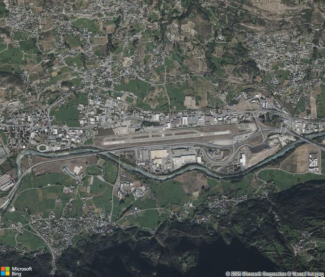 Взлётно-посадочная полоса Aosta Airport