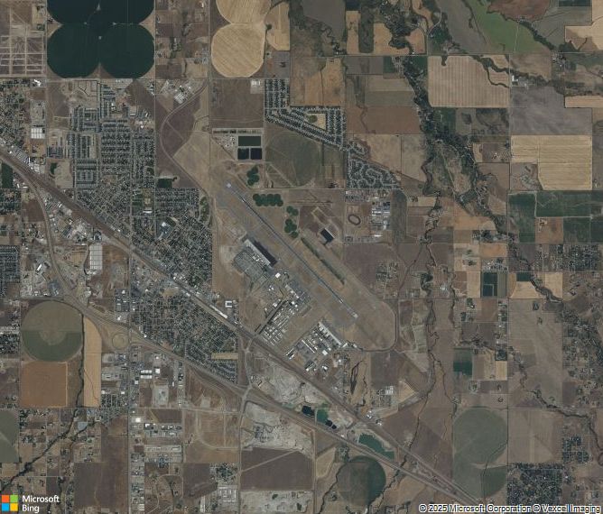 Взлётно-посадочная полоса Bozeman Yellowstone International Airport