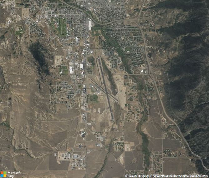 Взлётно-посадочная полоса Butte Bert Mooney Airport