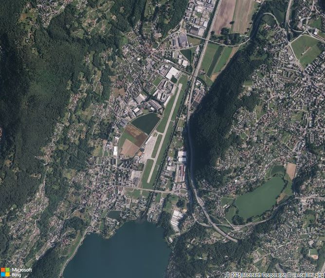 Взлётно-посадочная полоса Lugano Airport