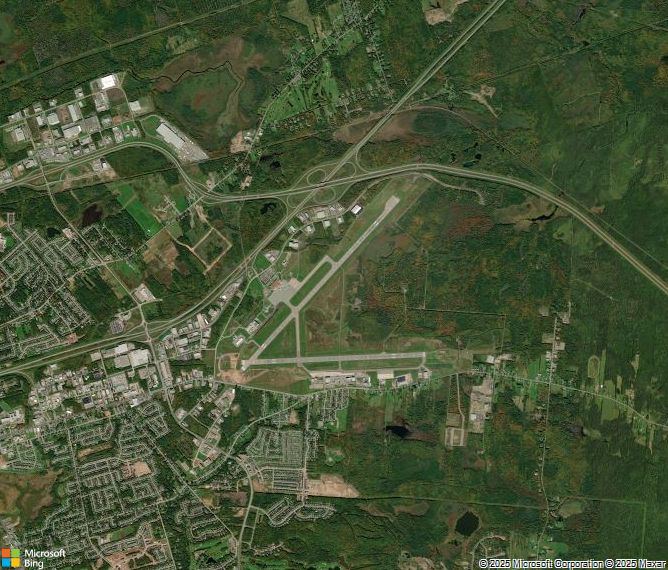 Взлётно-посадочная полоса Moncton International Airport