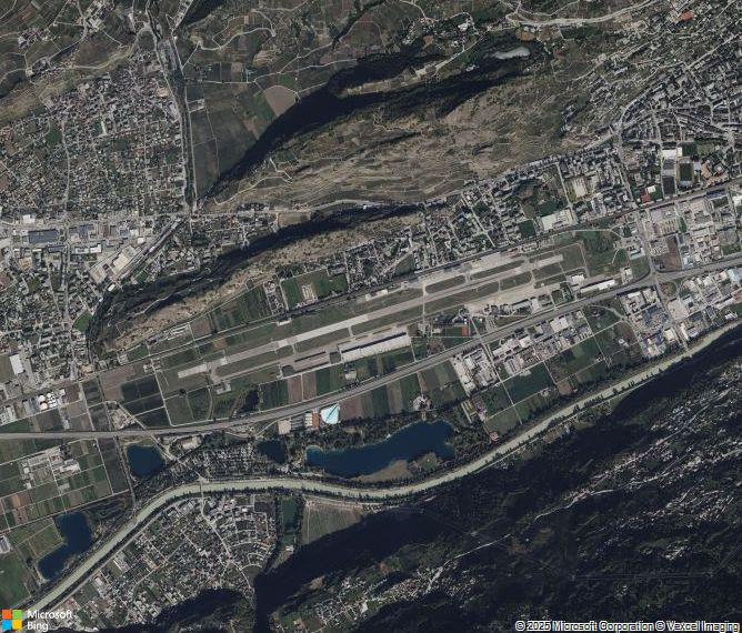Взлётно-посадочная полоса Sion Airport