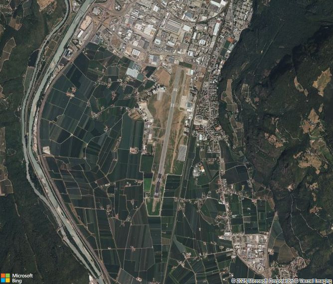 Взлётно-посадочная полоса Bolzano Airport