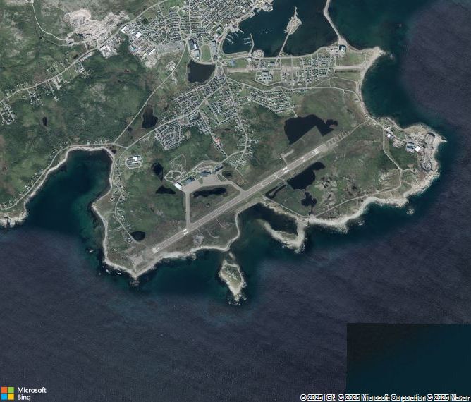 Взлётно-посадочная полоса Saint-Pierre Airport