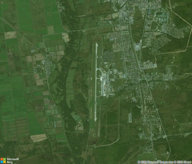 Взлётно-посадочная полоса Yuzhno-Sakhalinsk Khomutovo International Airport