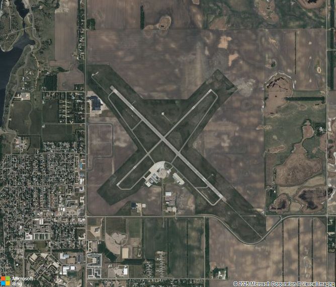 Взлётно-посадочная полоса Jamestown Regional Airport