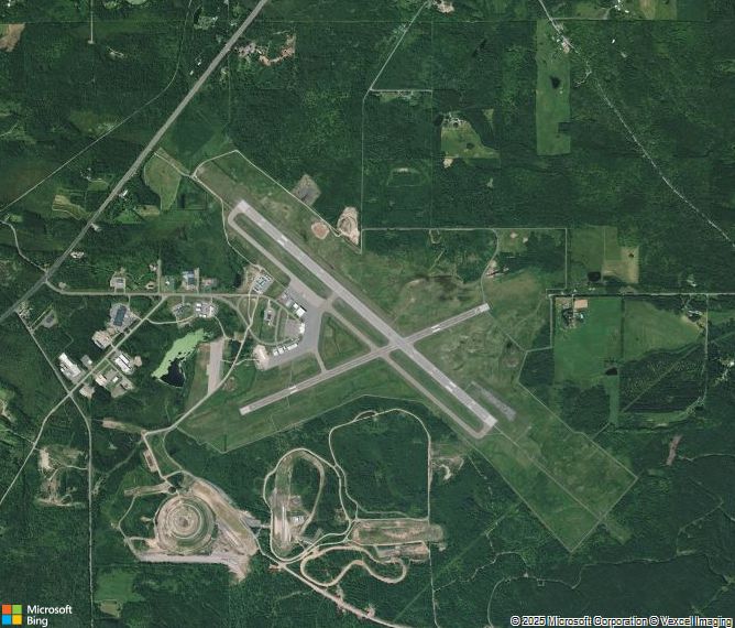 Взлётно-посадочная полоса Hancock Houghton County Memorial Airport