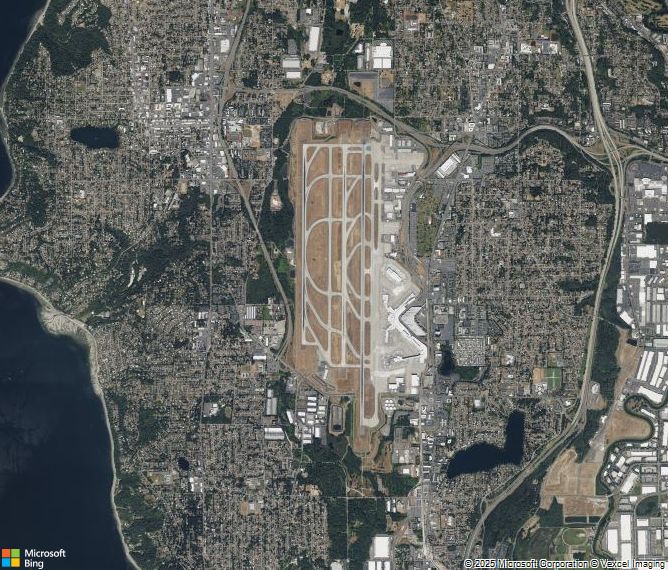 Взлётно-посадочная полоса Seattle Tacoma International Airport