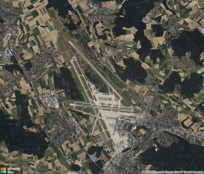 Взлётно-посадочная полоса Zurich Airport