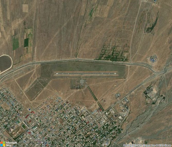 Взлётно-посадочная полоса Zaisan Airport
