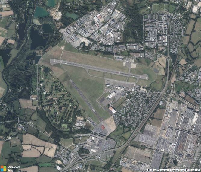 Взлётно-посадочная полоса Rennes Saint-Jacques Airport