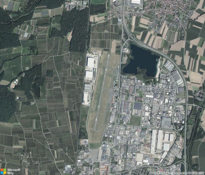 Взлётно-посадочная полоса Colmar Houssen Airport