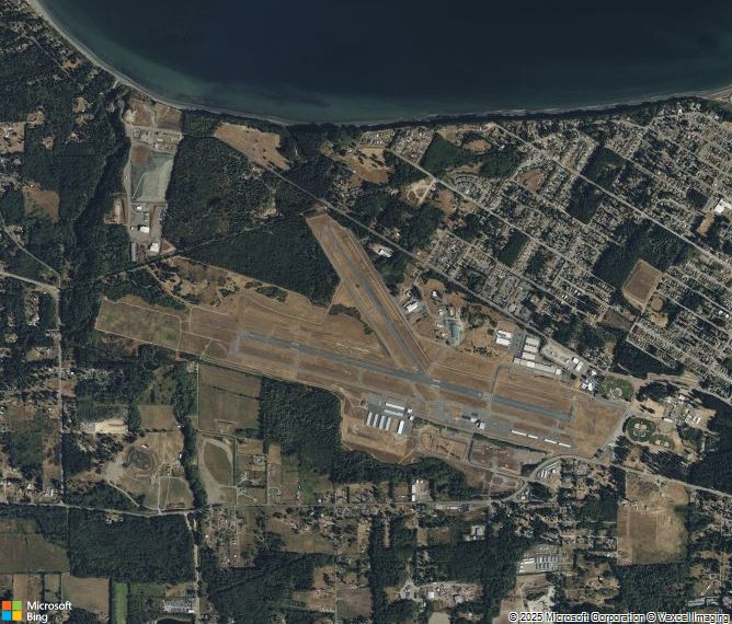 Взлётно-посадочная полоса Port Angeles Fairchild International Airport