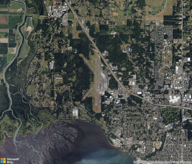 Взлётно-посадочная полоса Bellingham International Airport