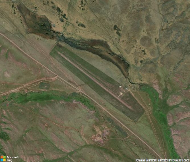 Взлётно-посадочная полоса Bulgan Airport