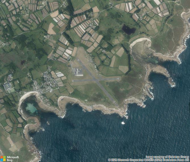 Взлётно-посадочная полоса Isles of Scilly St. Mary's Airport
