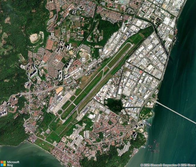 Взлётно-посадочная полоса Penang International Airport