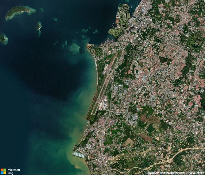 Взлётно-посадочная полоса Kota Kinabalu International Airport