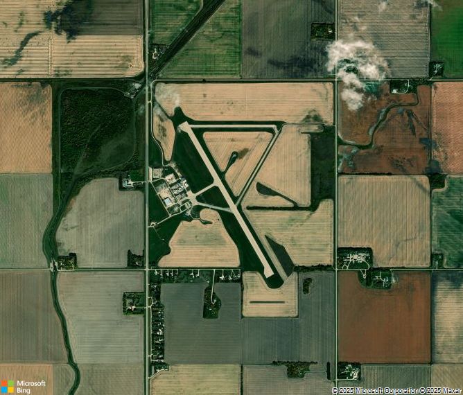 Взлётно-посадочная полоса Dauphin Airport