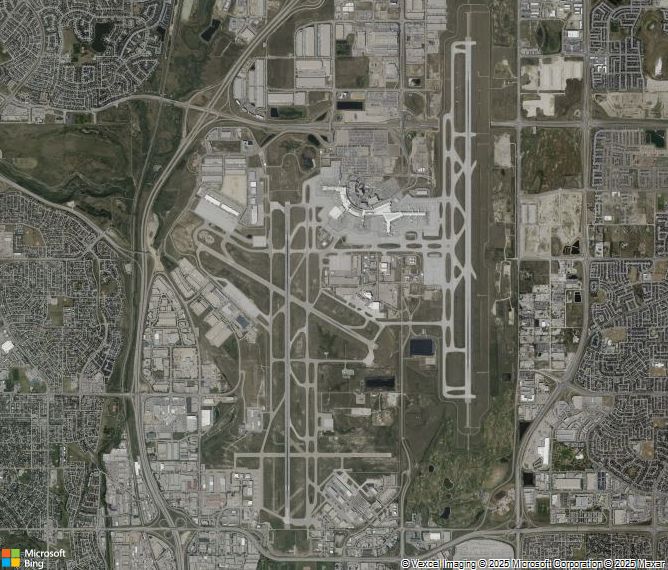Взлётно-посадочная полоса Calgary International Airport
