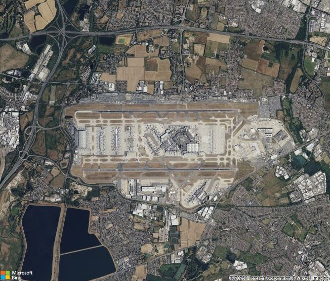 Взлётно-посадочная полоса London Heathrow Airport