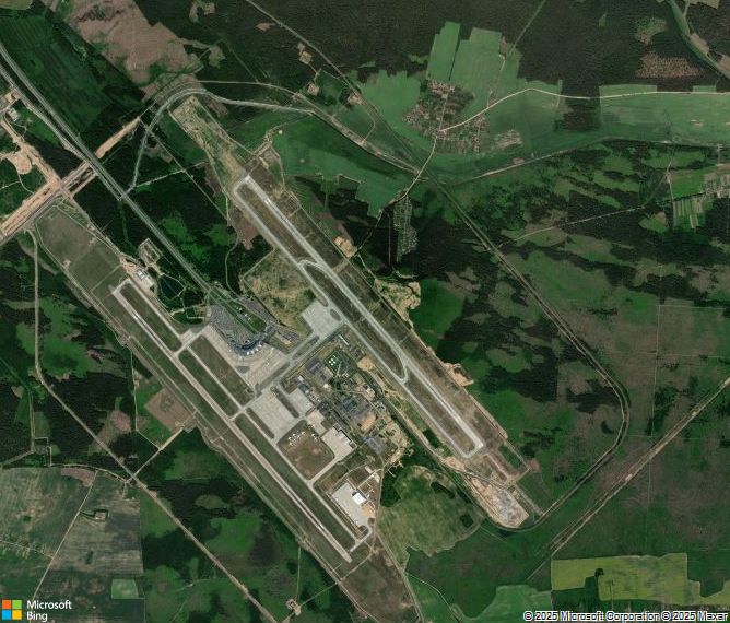Взлётно-посадочная полоса Minsk National Airport