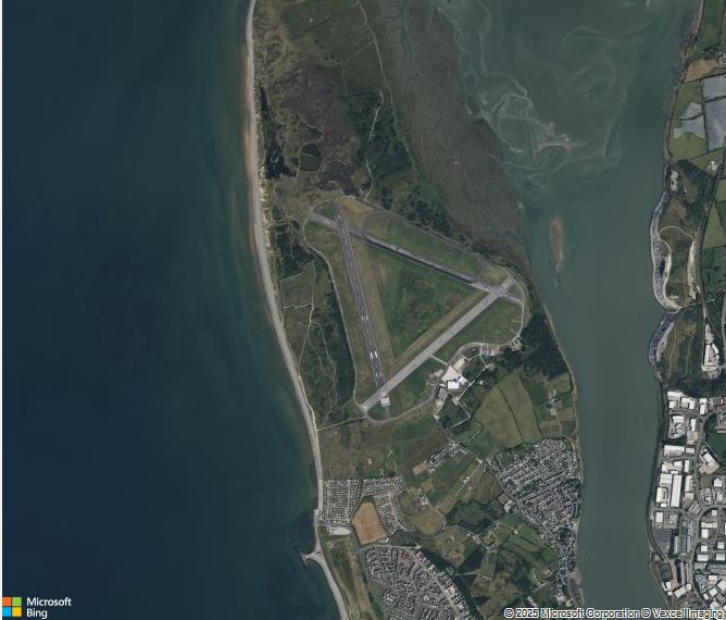 Взлётно-посадочная полоса Barrow-in-Furness Walney Island Airport