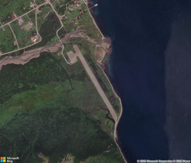 Взлётно-посадочная полоса False Pass Airport