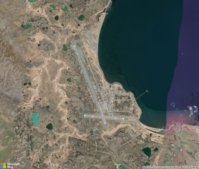 Взлётно-посадочная полоса Cold Bay Airport