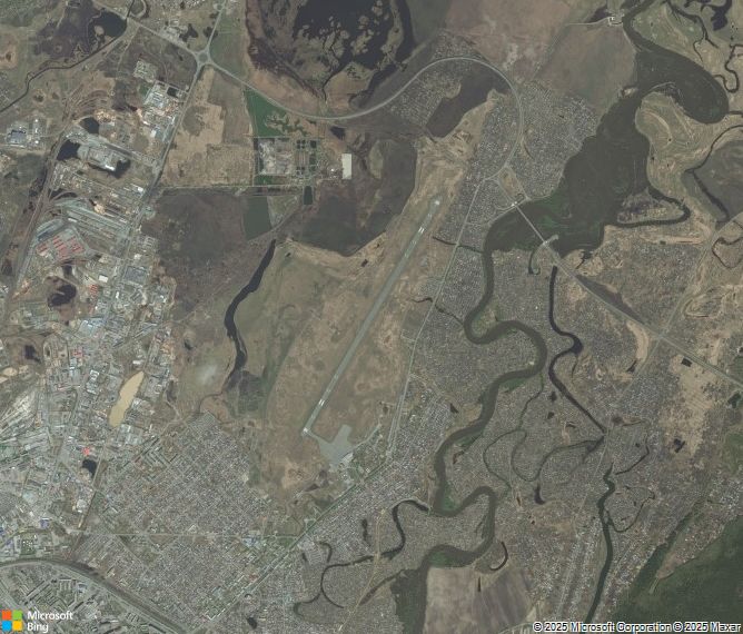 Взлётно-посадочная полоса Kurgan Airport