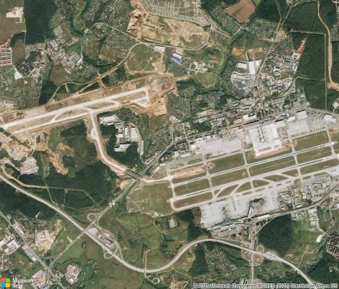 Взлётно-посадочная полоса Moscow Sheremetyevo International Airport