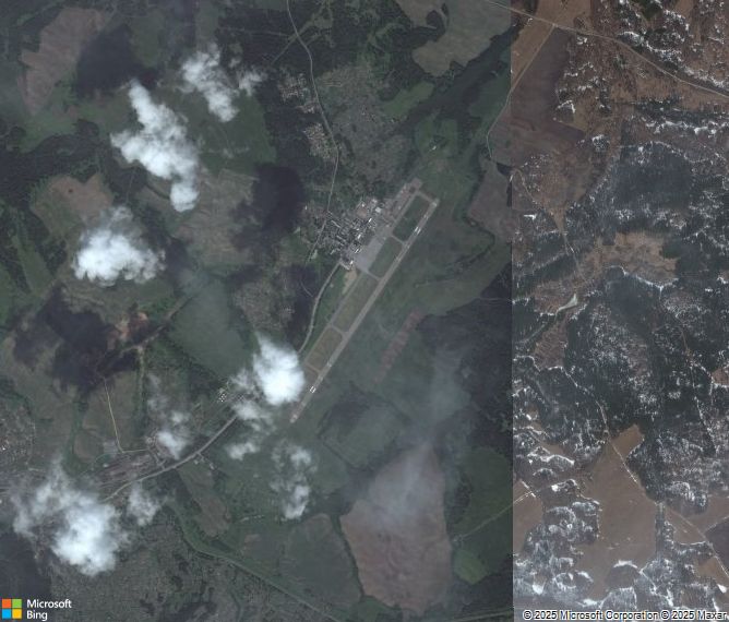 Взлётно-посадочная полоса Tomsk Bogashevo Airport