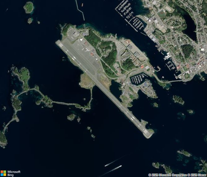 Взлётно-посадочная полоса Sitka Rocky Gutierrez Airport