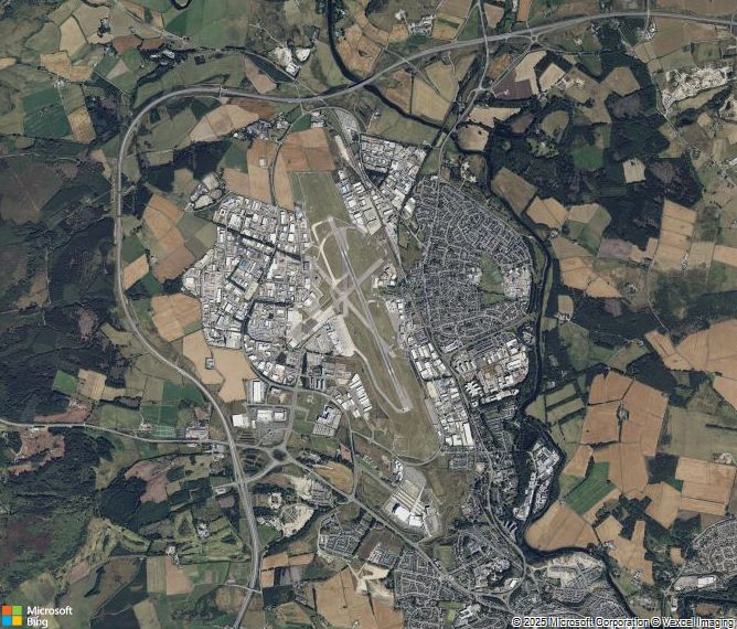 Взлётно-посадочная полоса Aberdeen International Airport