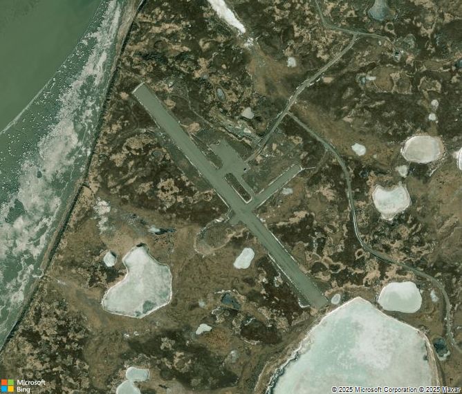 Взлётно-посадочная полоса Egegik Airport