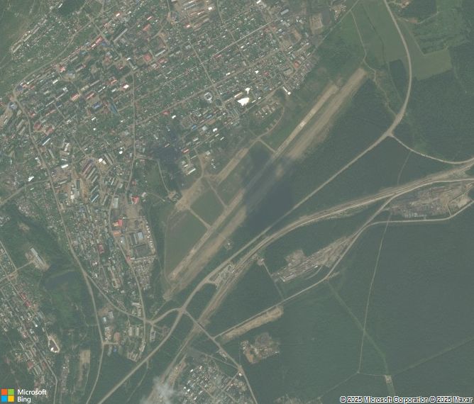 Взлётно-посадочная полоса Aldan Airport
