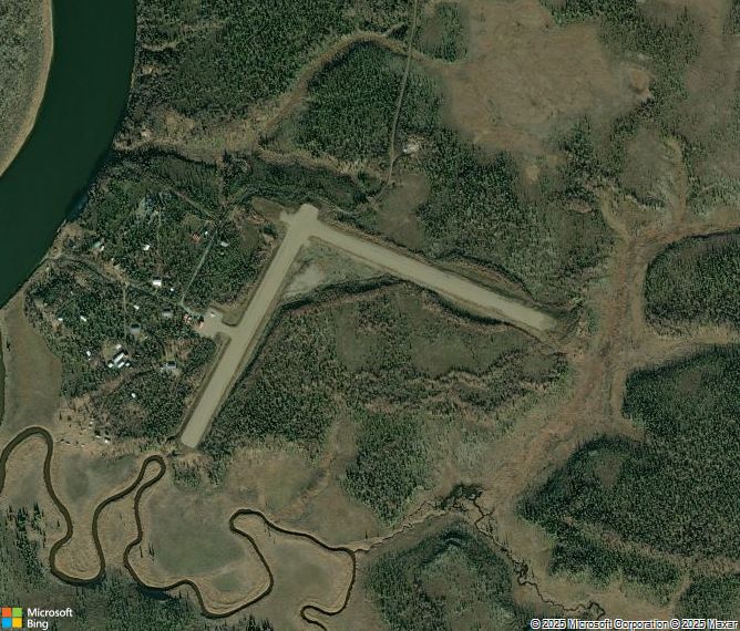Взлётно-посадочная полоса Portage Creek Airport