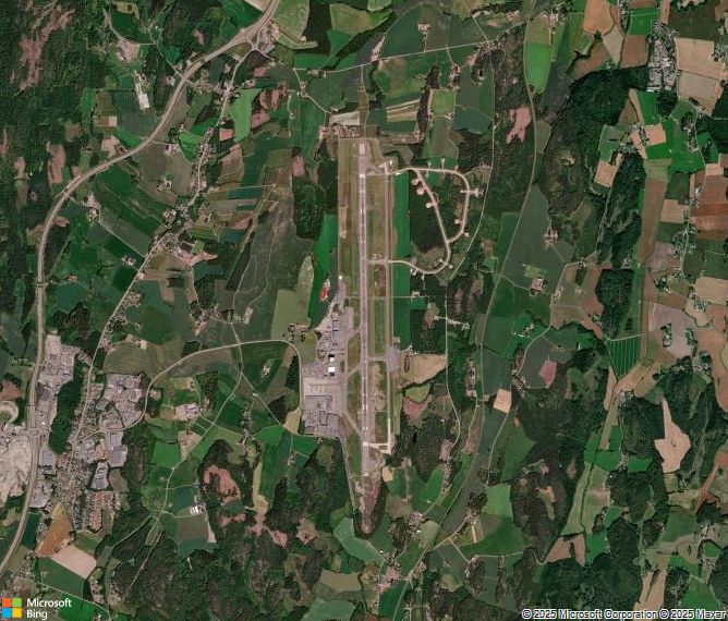 Взлётно-посадочная полоса Oslo Torp Sandefjord Airport