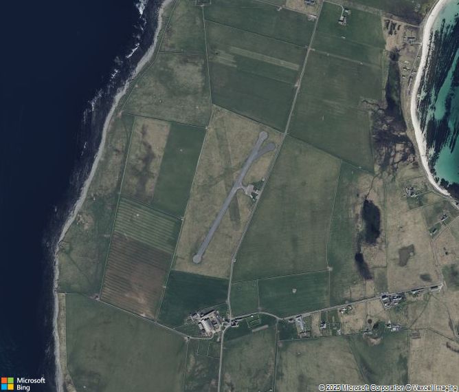 Взлётно-посадочная полоса Papa Westray Airport